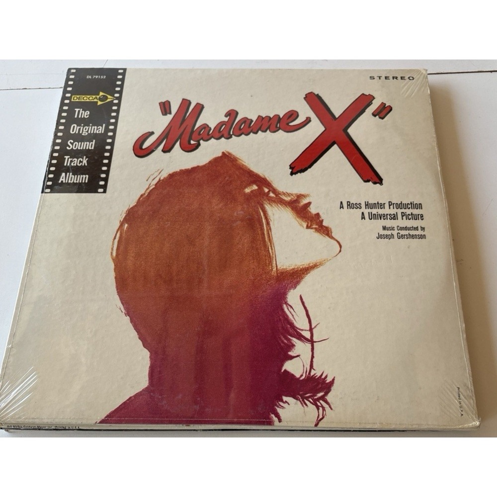 MADAME X 1966 SEALED SOUNDTRACK 12" VINYL LP LANA TURNER (L47)